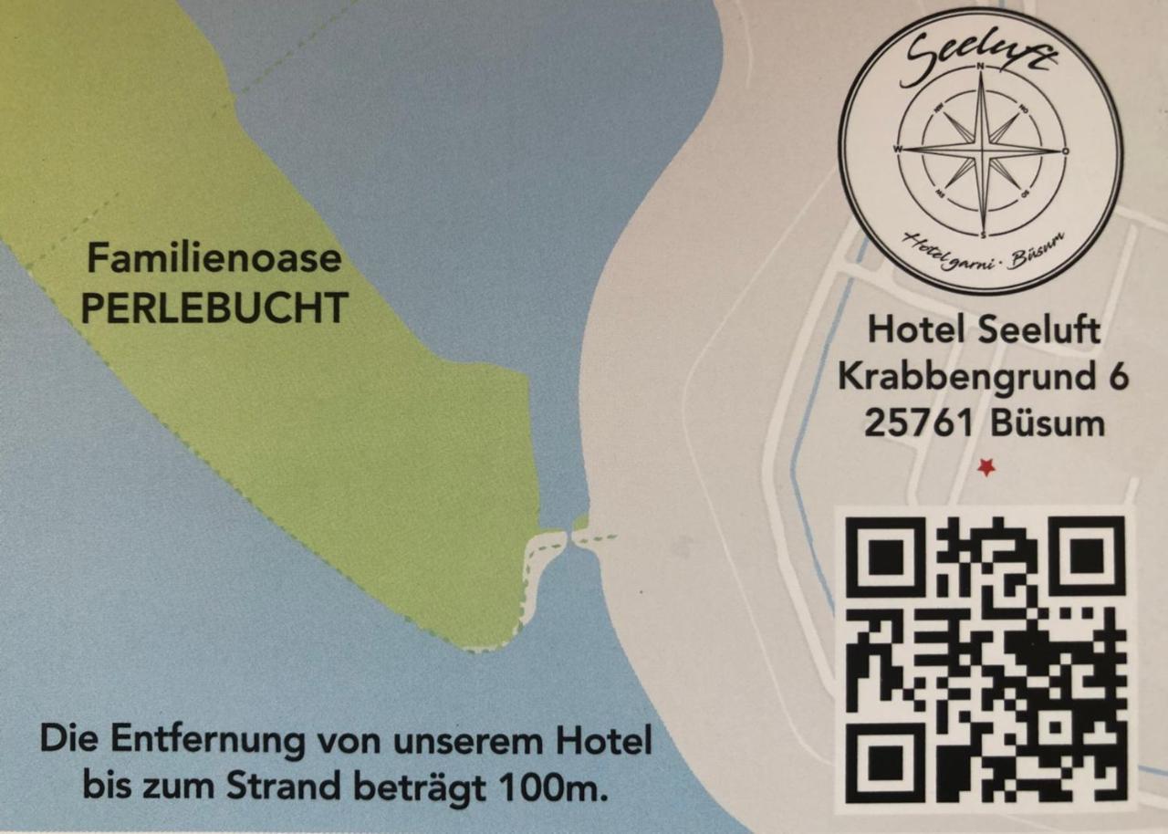 Hotel garni Seeluft Büsum Bagian luar foto